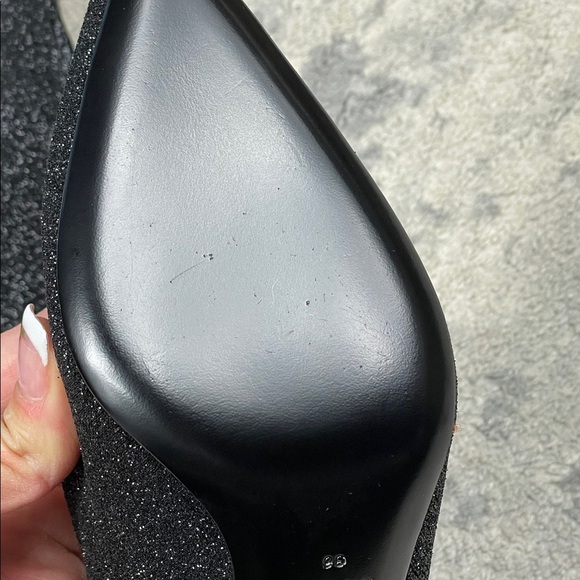 NIB Giuseppe Zanotti Stretch Glitter Over The Knee Boots Black Sz 36 - Picture 16 of 16